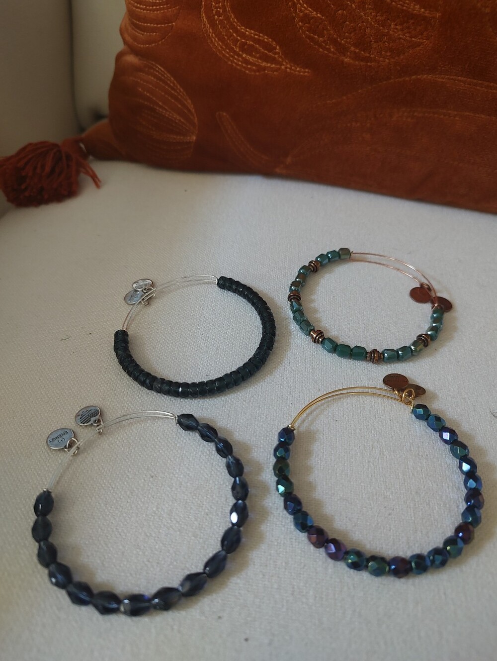 4 New Alex And Ani Bracelets